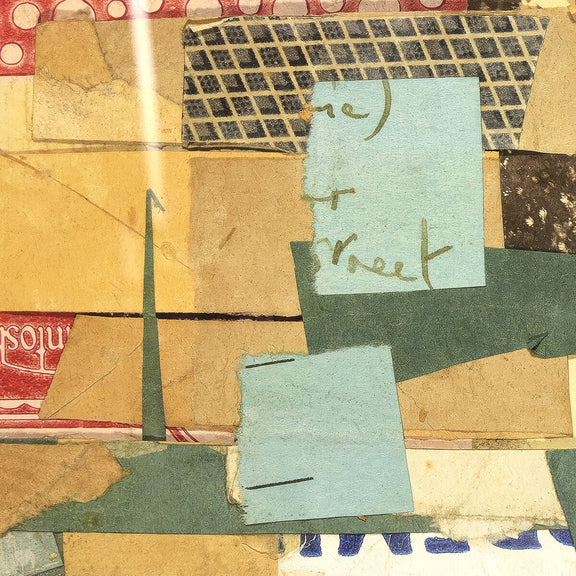 Street View Assemblage by Kurt Schwitters - Rooftop Rustic Walnut