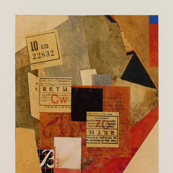 Collected Curiosities by Kurt Schwitters - Rooftop Rustic Walnut