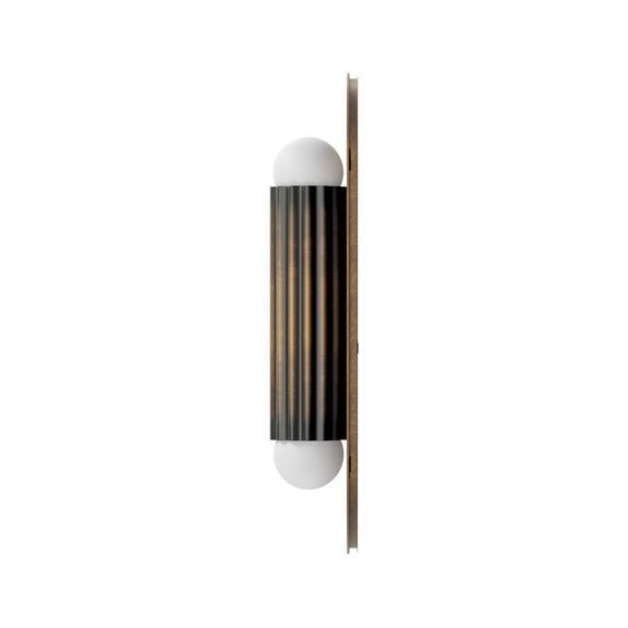 Vesta Sconce - Heritage Bronze Brass