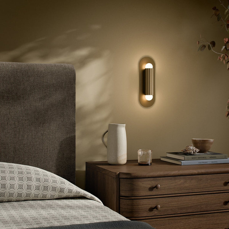 Vesta Sconce - Burnished Brass