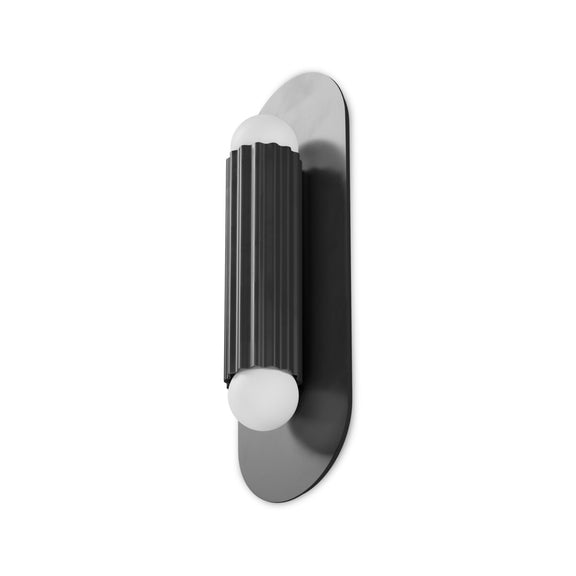 Vesta Sconce - Black Gunmetal