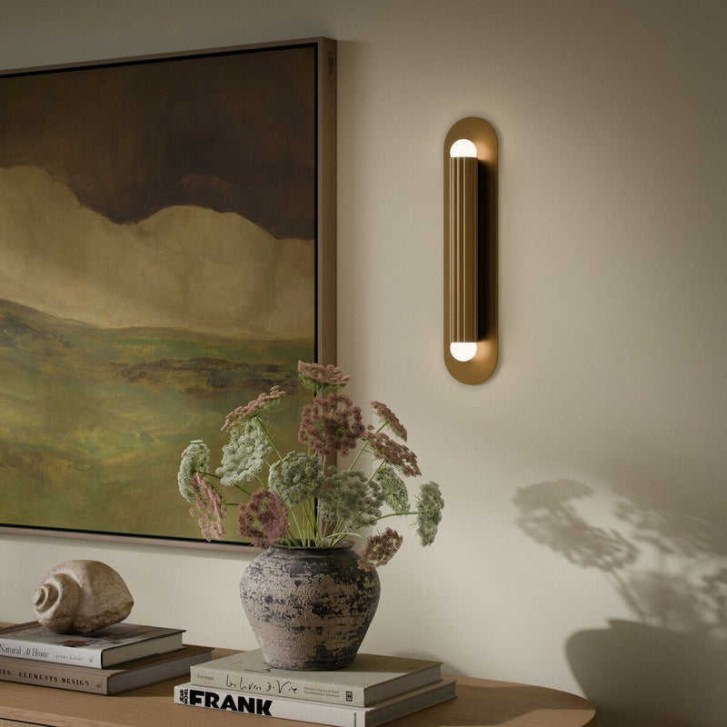 Vesta Sconce - Burnished Brass