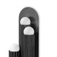 Vesta Triple Sconce - Black Gunmetal