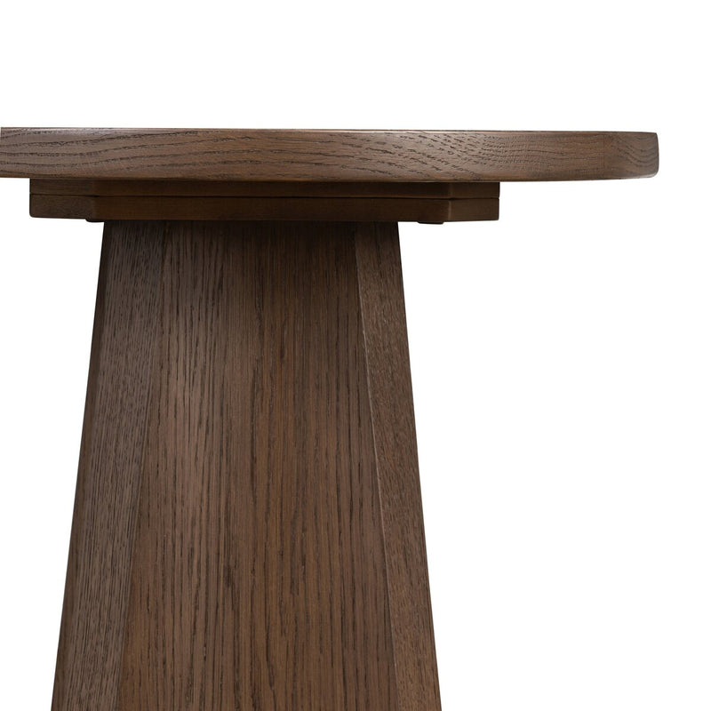 Ember End Table - Tumbled Brown Oak Veneer