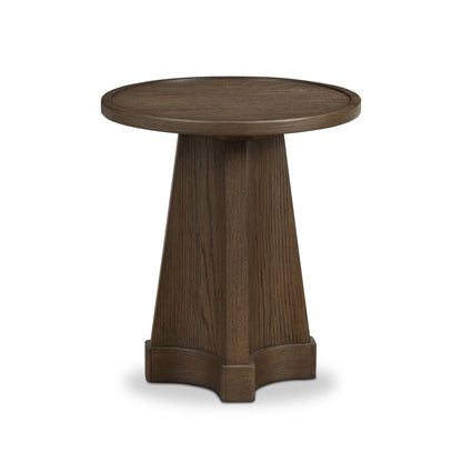 Ember End Table - Tumbled Brown Oak Veneer