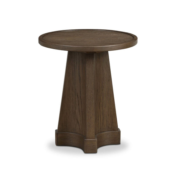 Ember End Table - Tumbled Brown Oak Veneer