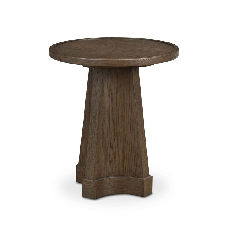 Ember End Table - Tumbled Brown Oak Veneer