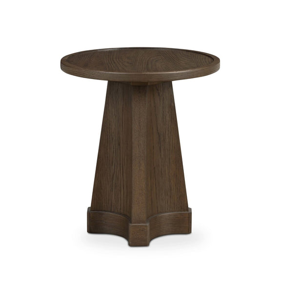 Ember End Table - Tumbled Brown Oak Veneer