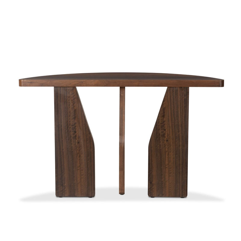 Leon Console Table - Burnished Eucalyptus Veneer