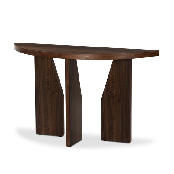 Leon Console Table - Burnished Eucalyptus Veneer