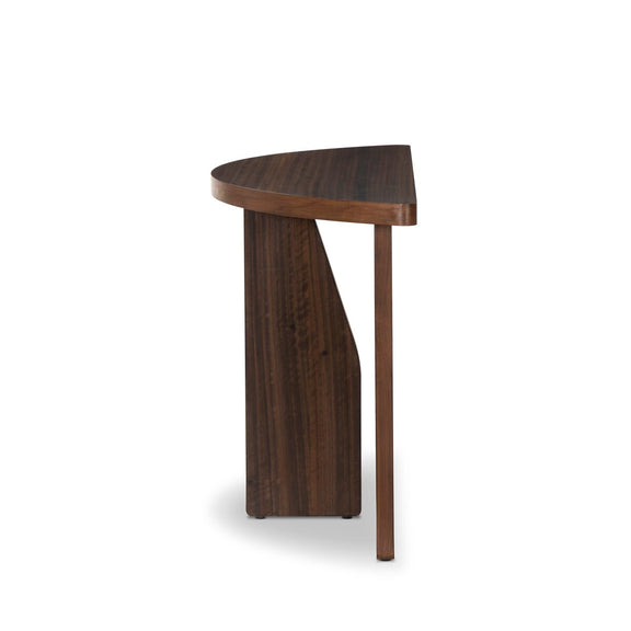Leon Console Table - Burnished Eucalyptus Veneer