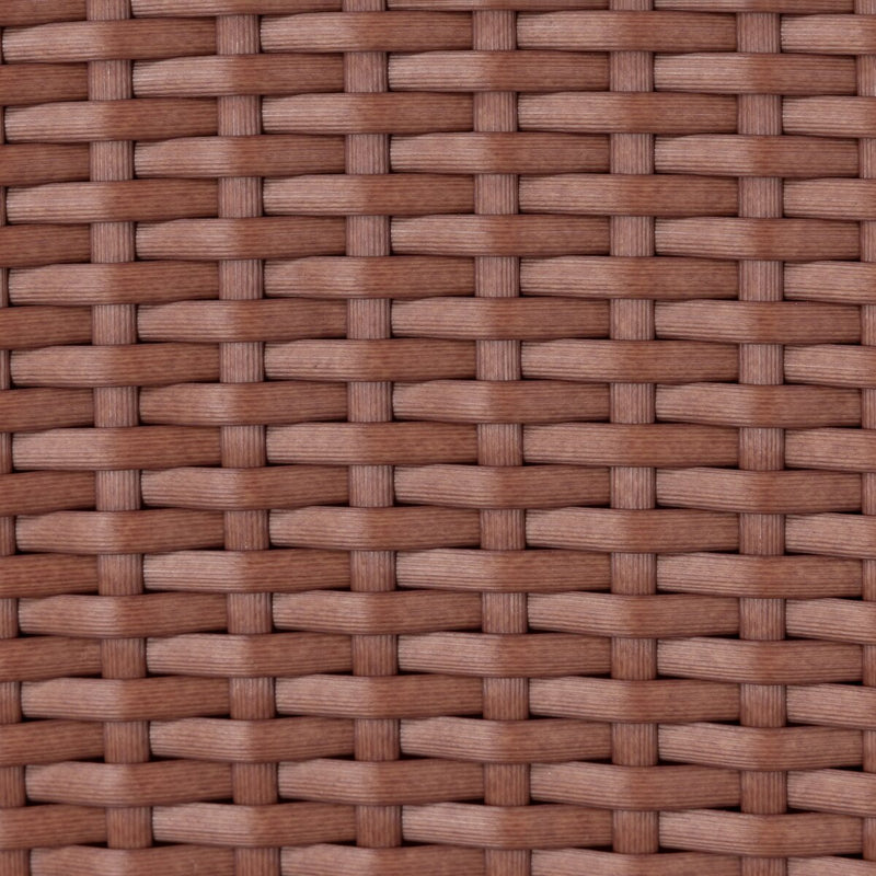 Marita Outdoor Dining Chair - Maroon Flat Weave