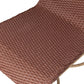 Marita Outdoor Dining Chair - Maroon Flat Weave