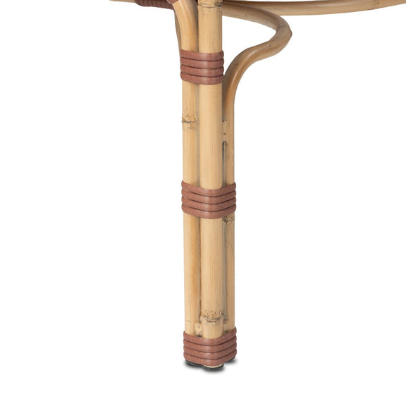 Marita Outdoor Dining Chair - Maroon Flat Weave