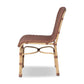 Marita Outdoor Dining Chair - Maroon Flat Weave