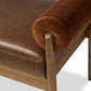 Jazelle Accent Bench - Havana Brown