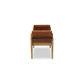 Jazelle Accent Bench - Havana Brown
