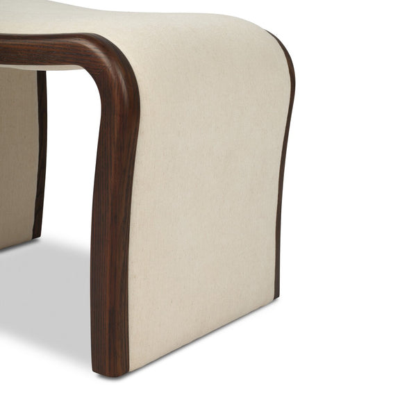 Isla Accent Stool - Laughlin Bone