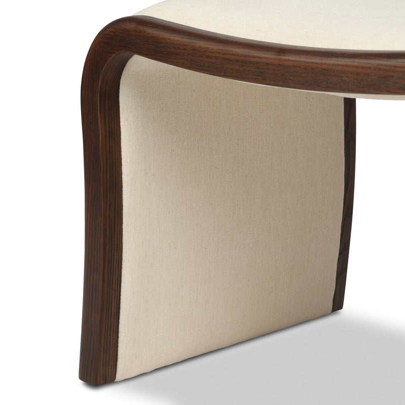 Isla Accent Stool - Laughlin Bone