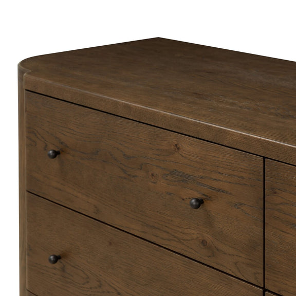 Akumi 9 Drawer Dresser - Umber Oak Thin Veneer