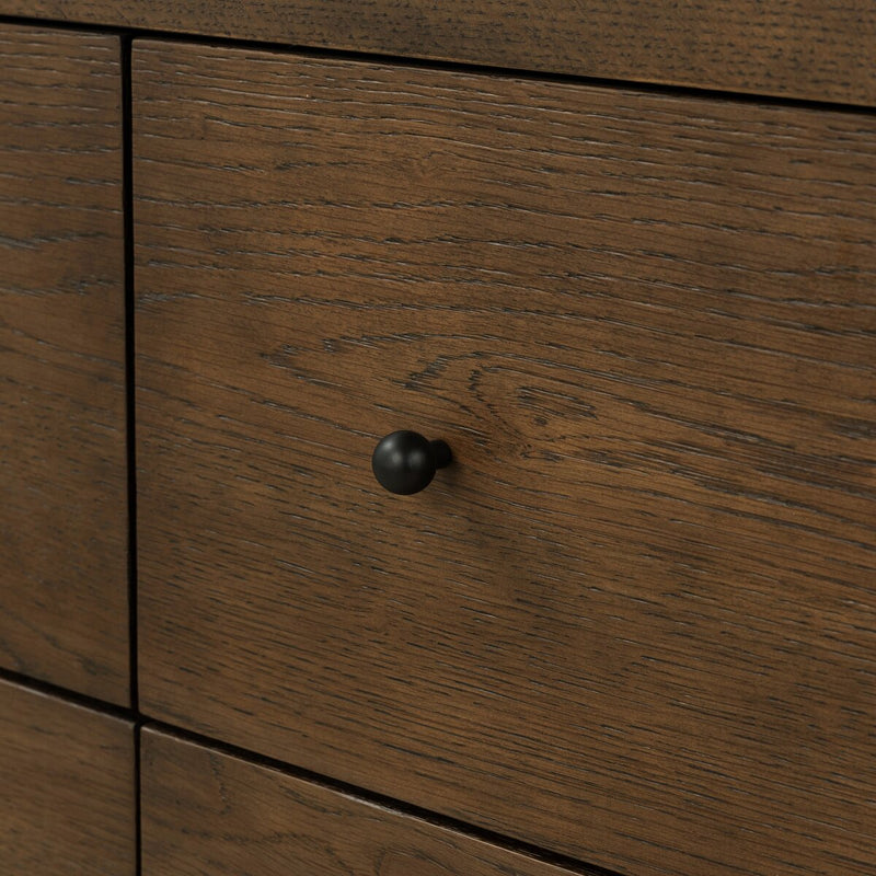 Akumi 9 Drawer Dresser - Umber Oak Thin Veneer