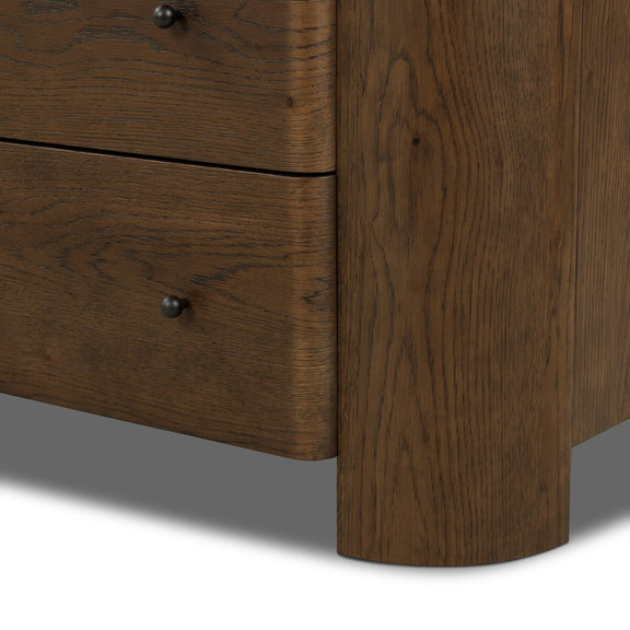 Akumi 9 Drawer Dresser - Umber Oak Thin Veneer