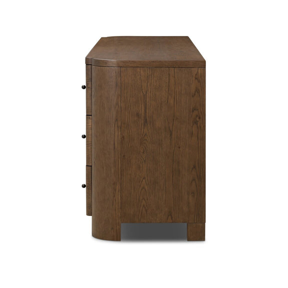 Akumi 9 Drawer Dresser - Umber Oak Thin Veneer