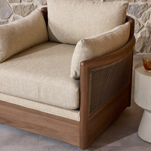 Barbosa Outdoor Swivel Chair