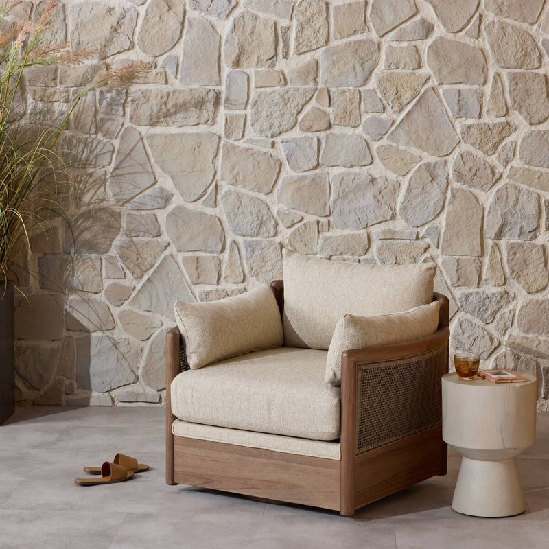 Barbosa Outdoor Swivel Chair