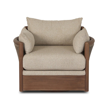 Barbosa Outdoor Swivel Chair