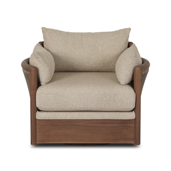 Barbosa Outdoor Swivel Chair
