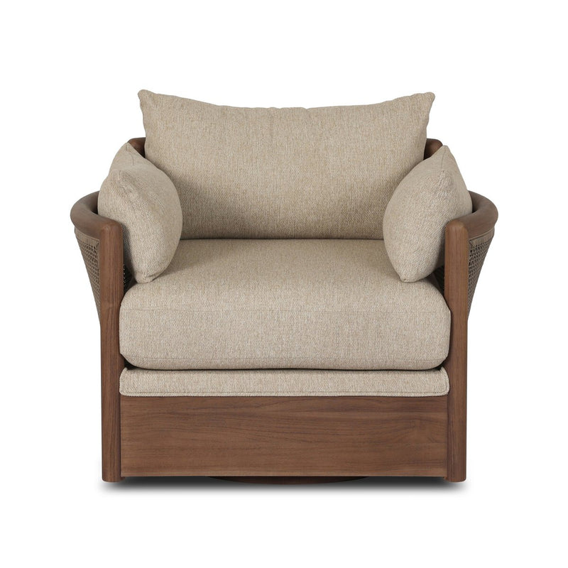 Barbosa Outdoor Swivel Chair