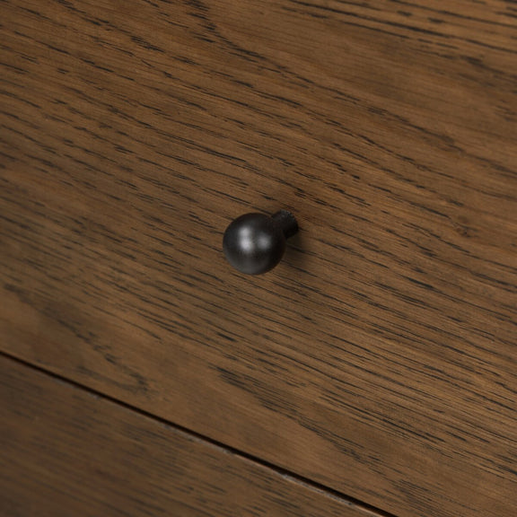 Akumi Nightstand - Umber Oak Thin Veneer