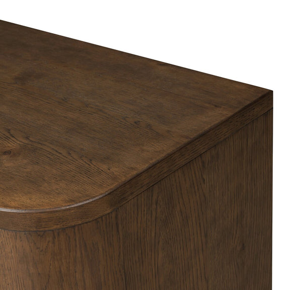 Akumi Nightstand - Umber Oak Thin Veneer