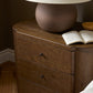 Akumi Nightstand - Umber Oak Thin Veneer