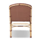 Marita Outdoor Chair - Maroon Flat Weave