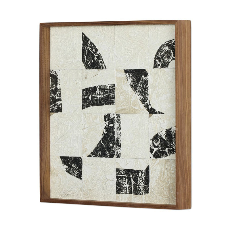 Bits & Pieces Set Of 4 by Douglas Galloway - Walnut Floater