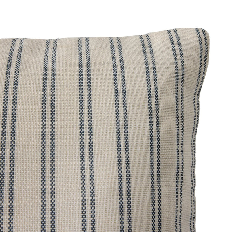 Prague Outdoor Pillow - Dunlin Navy