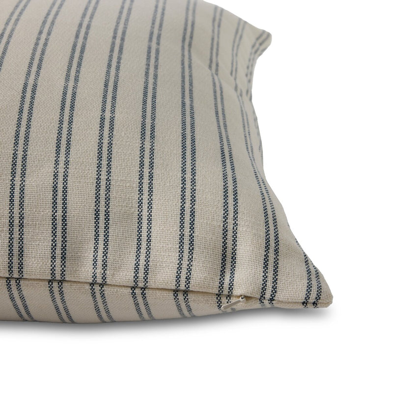 Prague Outdoor Pillow - Dunlin Navy