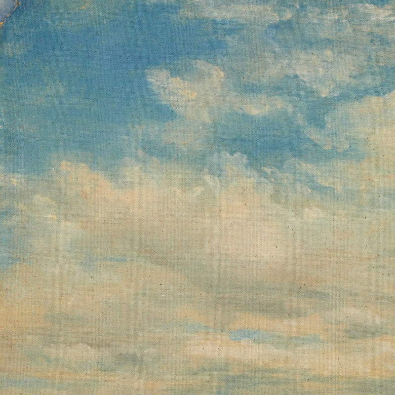 Cloud Study Set Of 4 by John Constable - White Oak Floater