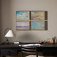 Cloud Study Set Of 4 by John Constable - White Oak Floater