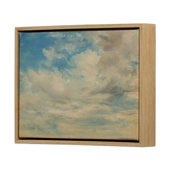 Cloud Study Set Of 4 by John Constable - White Oak Floater