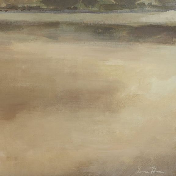 Reflections Diptych by Lauren Fuhr - Walnut Floater
