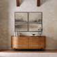 Reflections Diptych by Lauren Fuhr - Black Maple Floater