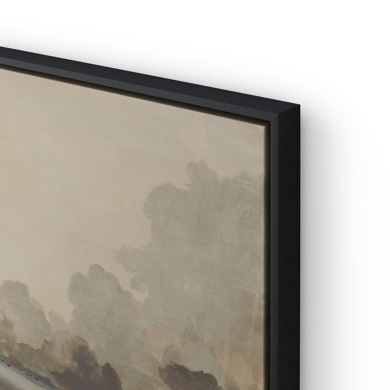 Reflections Diptych by Lauren Fuhr - Black Maple Floater