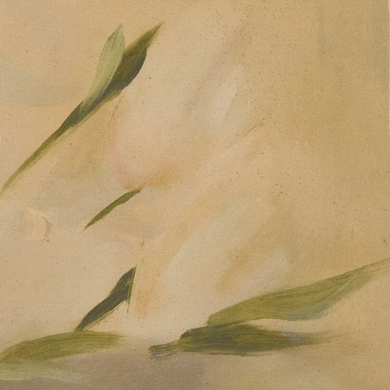 Bowl Of Tulips Diptych by Jess Engle - Rooftop Vertical Grain White Oak