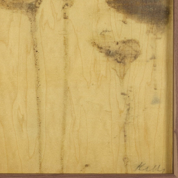 Lutare Diptych by Kelly Rogers - Rustic Walnut Floater