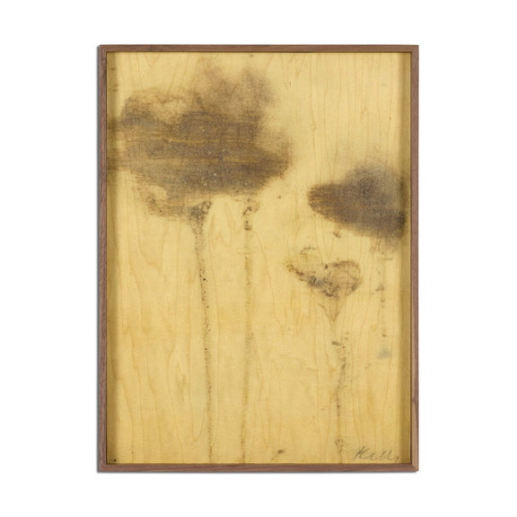 Lutare Diptych by Kelly Rogers - Rustic Walnut Floater