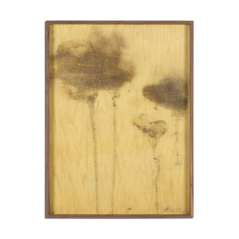 Lutare Diptych by Kelly Rogers - Rustic Walnut Floater