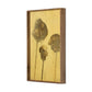 Lutare Diptych by Kelly Rogers - Rustic Walnut Floater